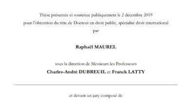 Les sources du droit administratif global
