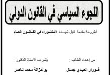 اللجوء السياسي في القانون الدولي