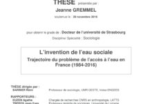 L’invention de l’eau sociale