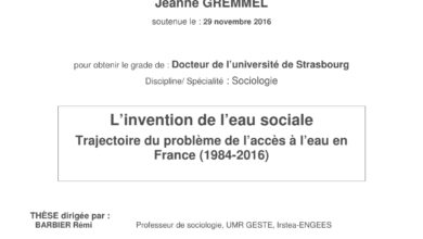 L’invention de l’eau sociale