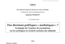 Des décisions publiques « médiatiques »