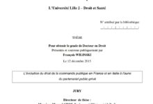L’évolution du droit de la commande publique en France et en Italie