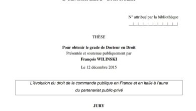 L’évolution du droit de la commande publique en France et en Italie