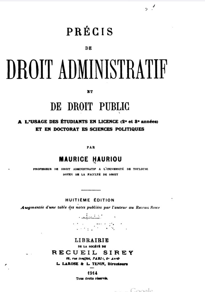 droit administrative et droit public
