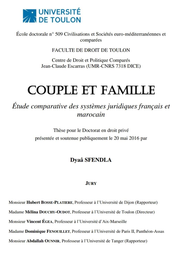 Couple et Famille