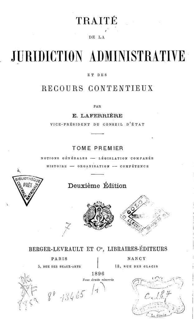 juridiction administrative juridiction administrative