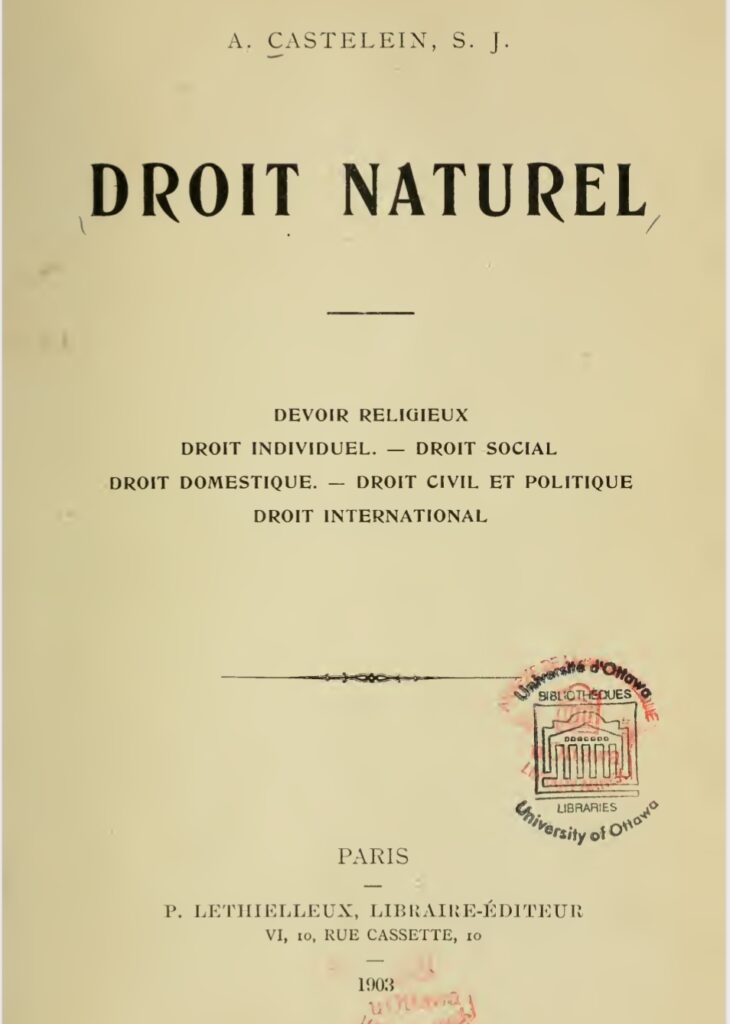 Droit Naturel